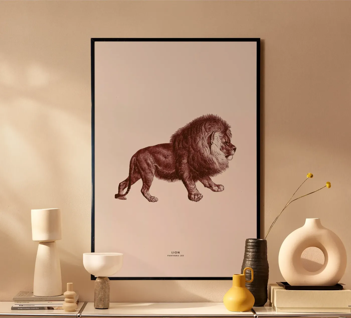 Lion II poster da Flora & Fauna