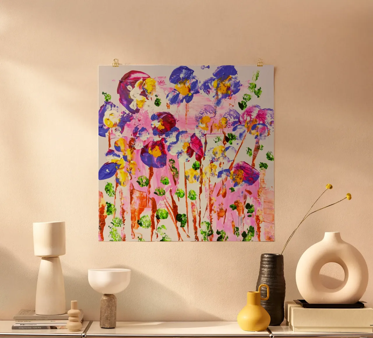 Blooming Season 1 poster con telaio in alluminio da sum2proveDesign