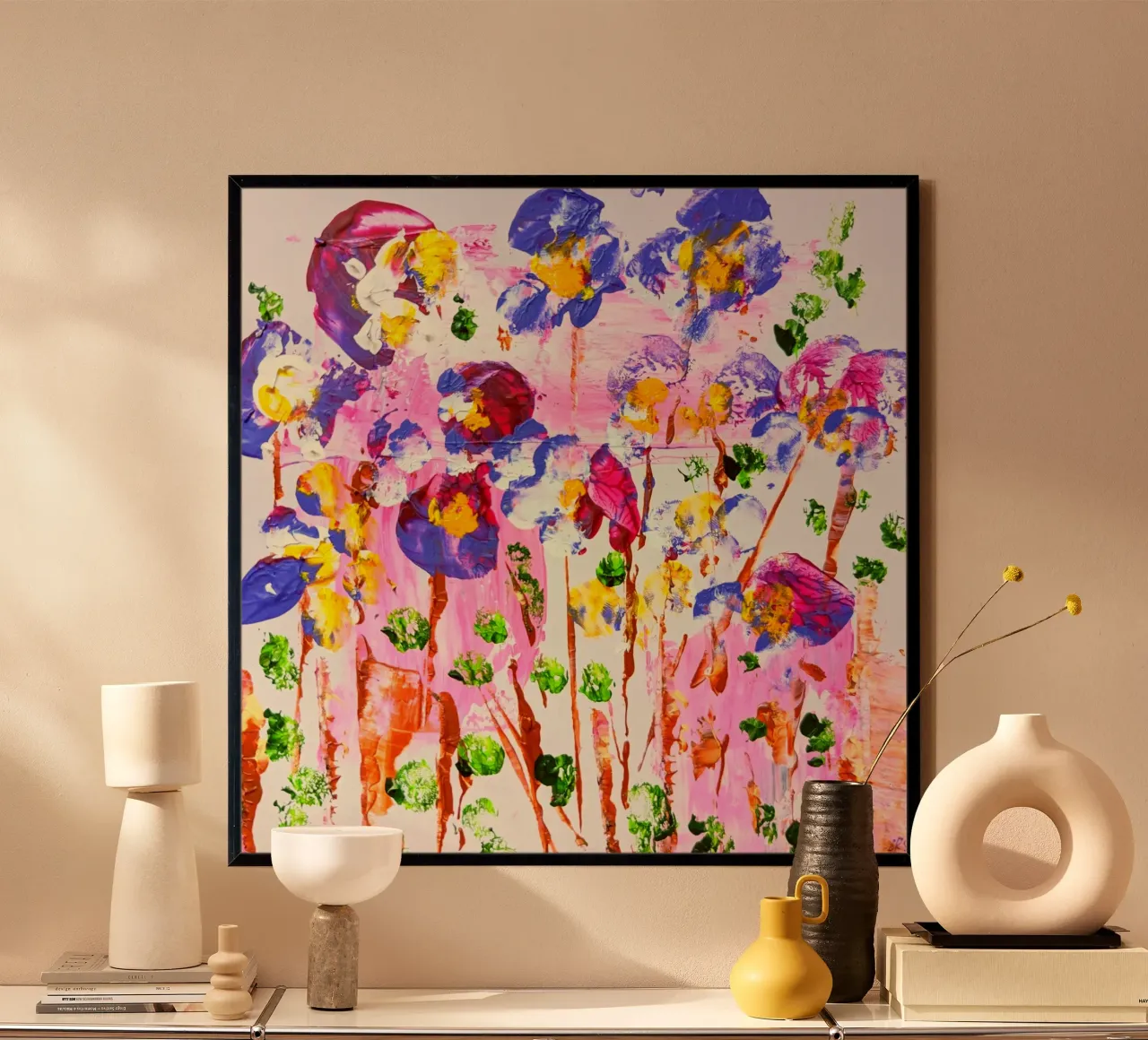 Blooming Season 1 poster con telaio in alluminio da sum2proveDesign