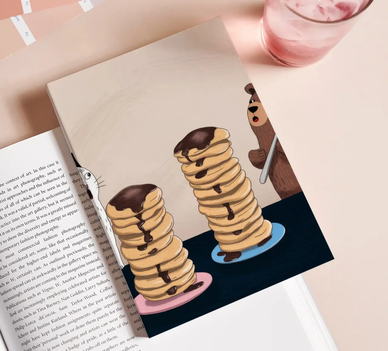 Pancake Tower Delight notebook by Timeless Huse