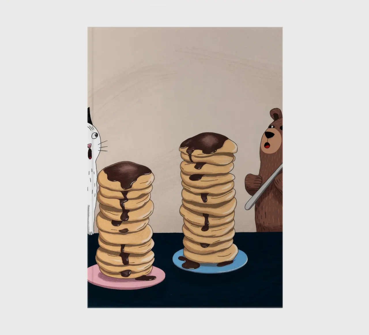 Pancake Tower Delight notebook by Timeless Huse