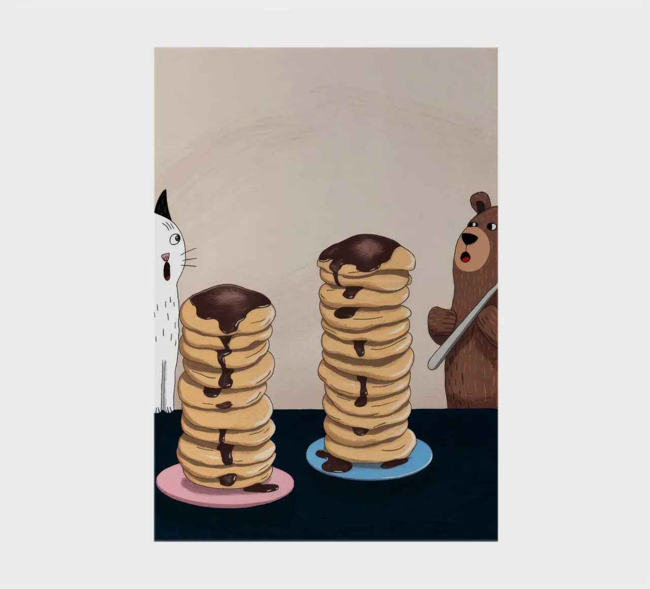 Pancake Tower Delight notebook by Timeless Huse