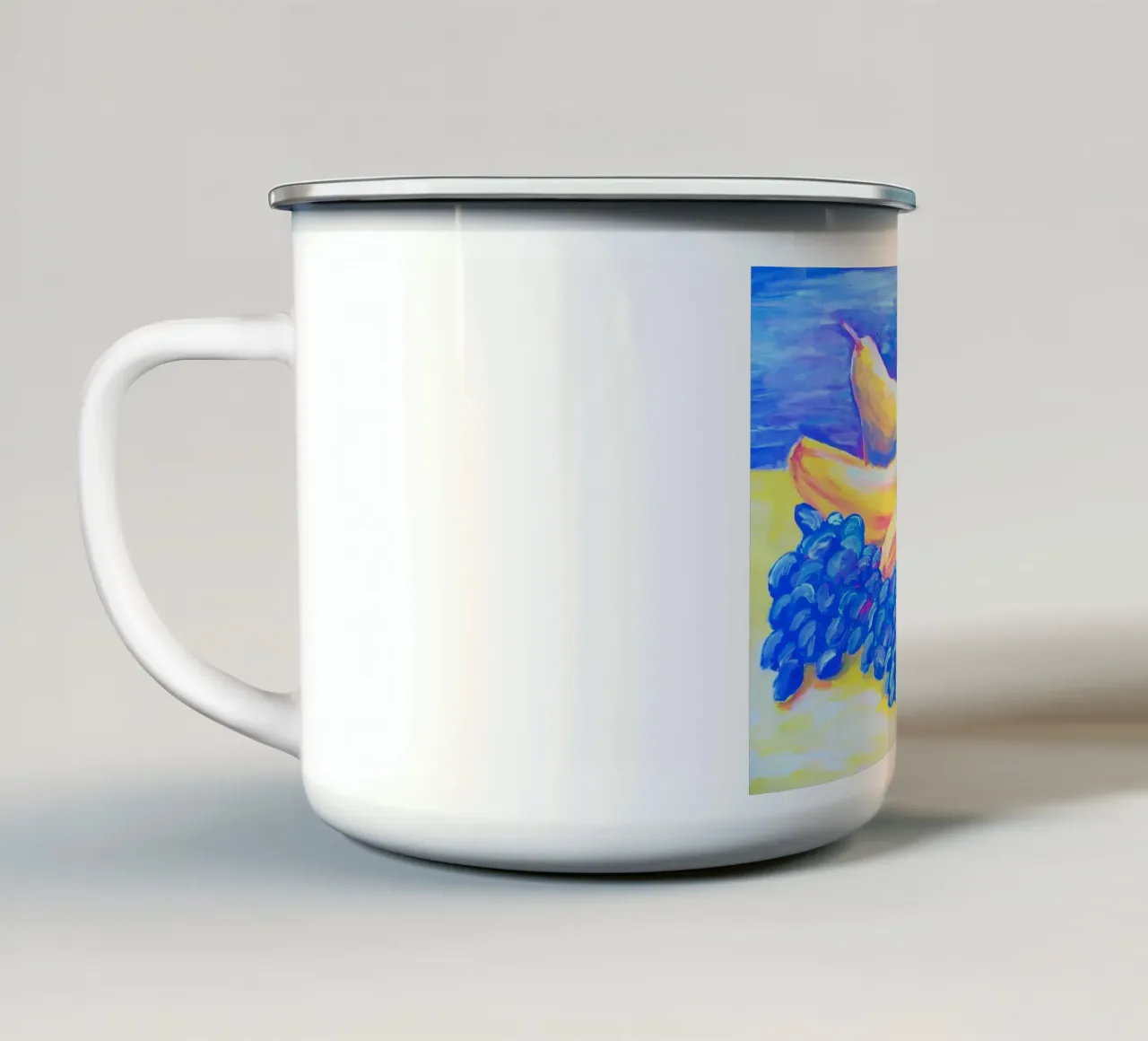 Eat more fruits! tazza in smalto da sum2proveDesign