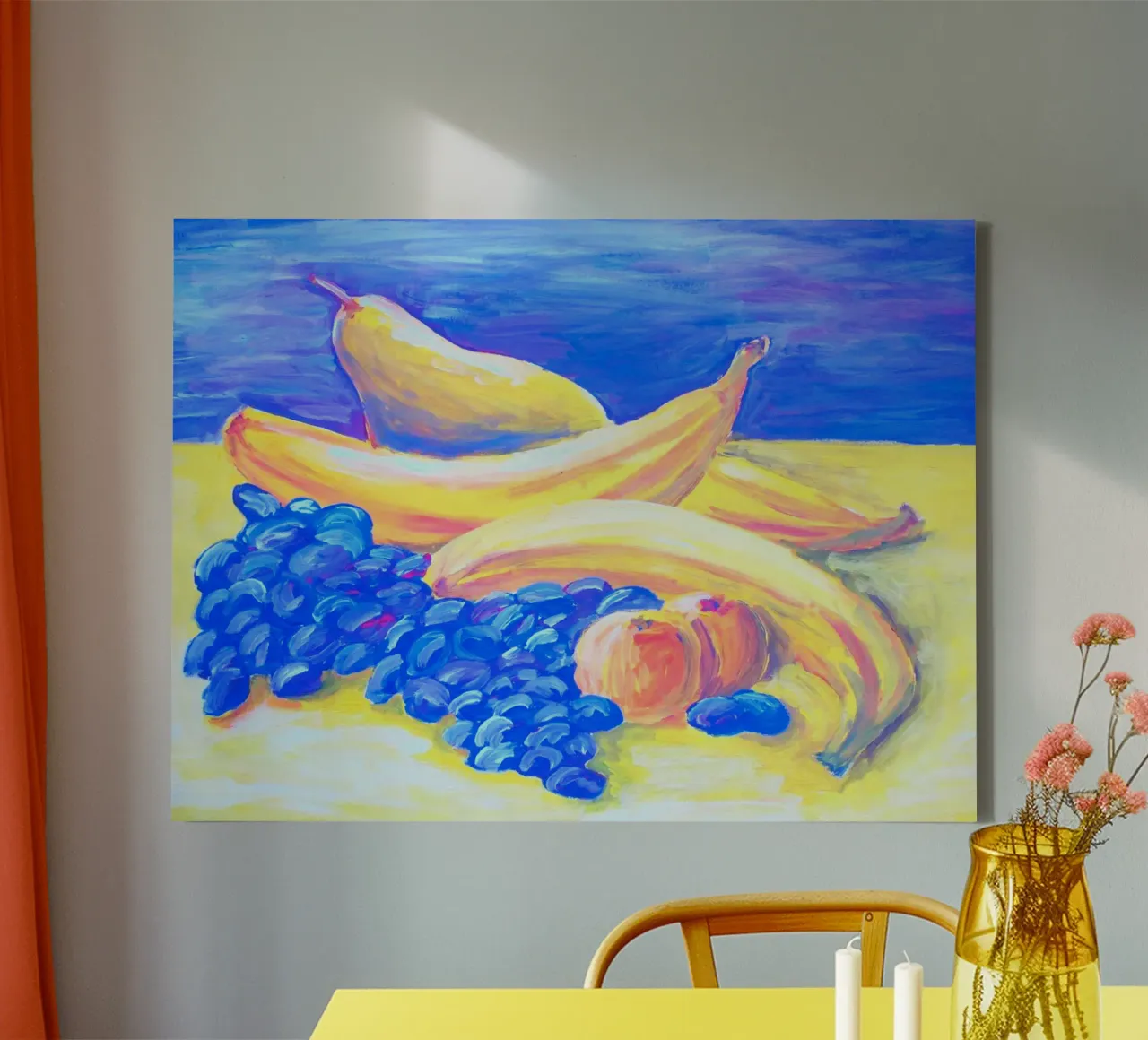 Eat more fruits! tela con Cornice a cassetta da sum2proveDesign