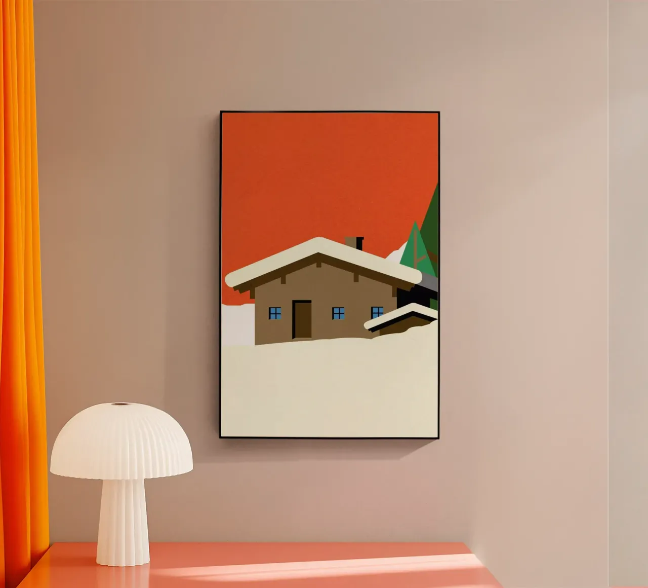 Winter Hut plexiglass da Rosi Feist