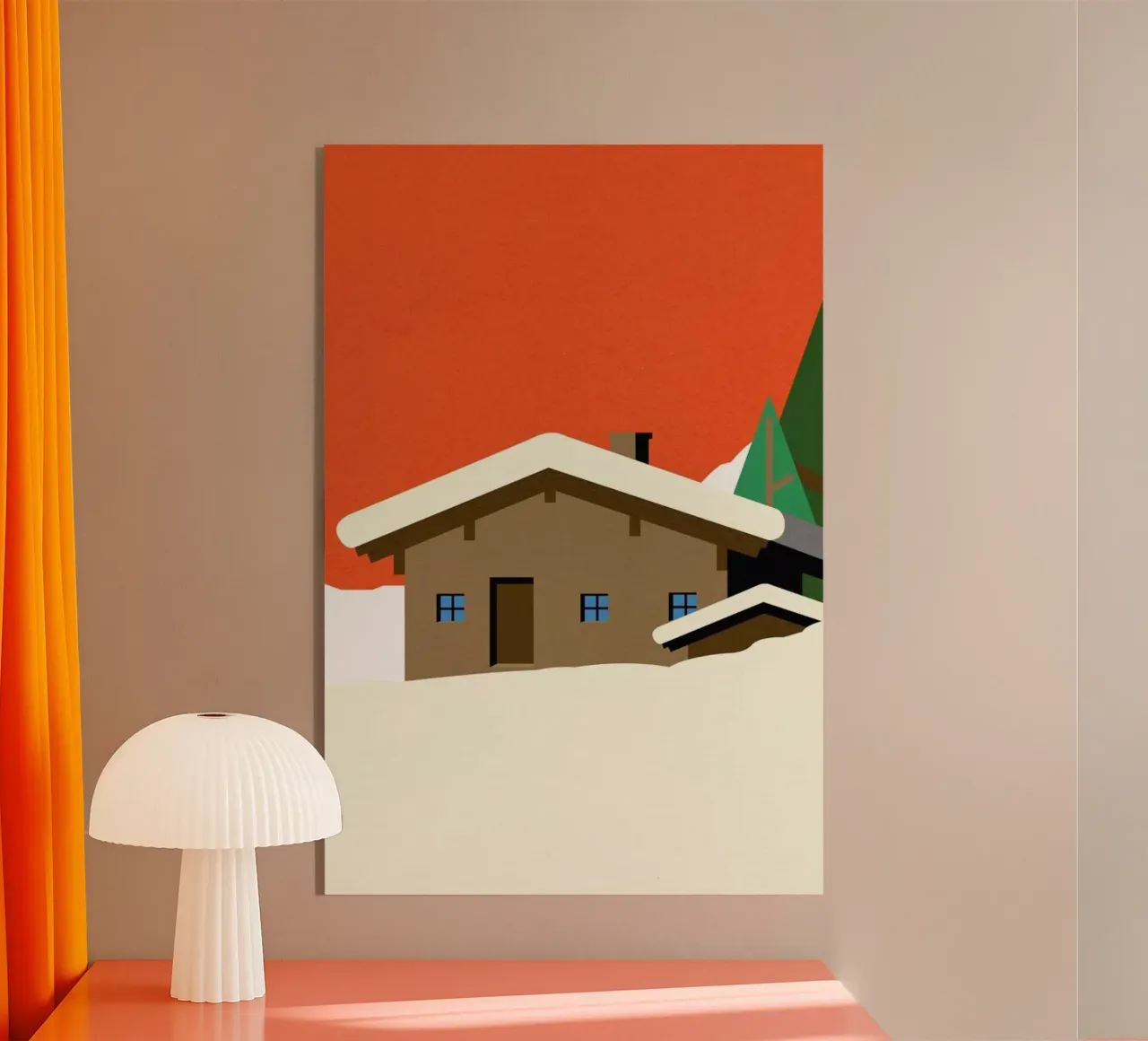 Winter Hut plexiglass da Rosi Feist