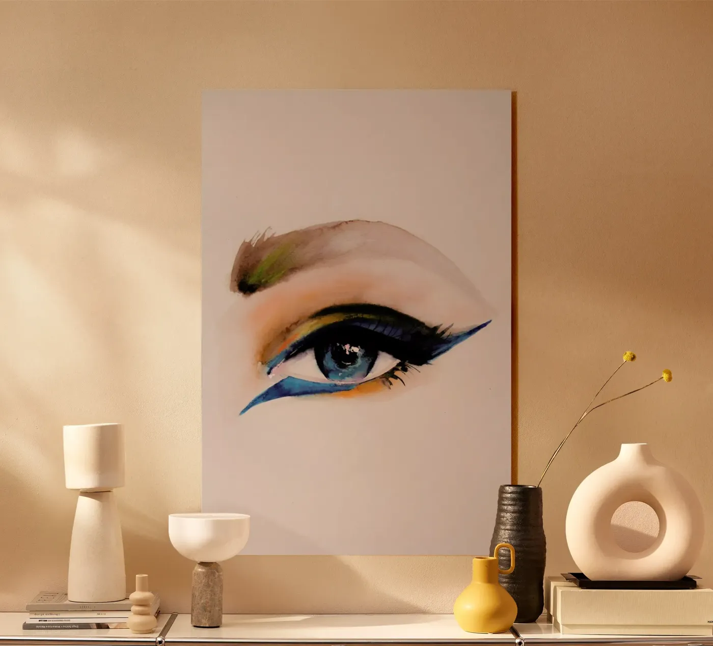 Single Eye Acryl-Glas von Leigh Viner