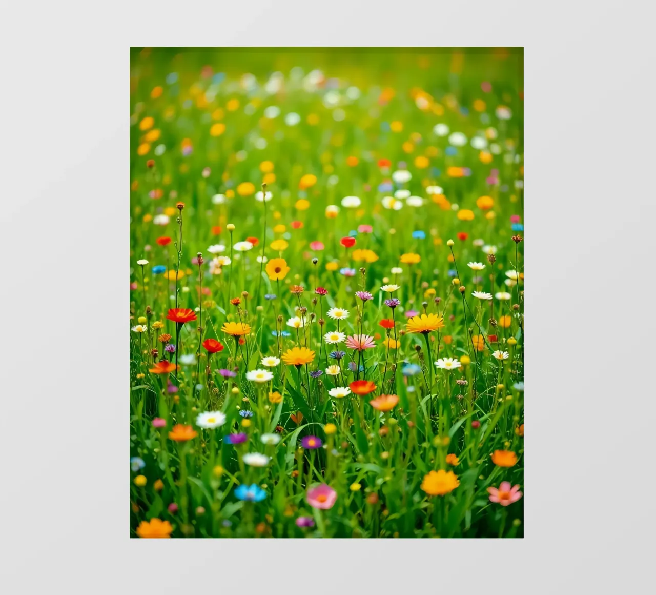 Flower meadow_style_A_3 pvc cover by Farb- und Blütenzauber by LK