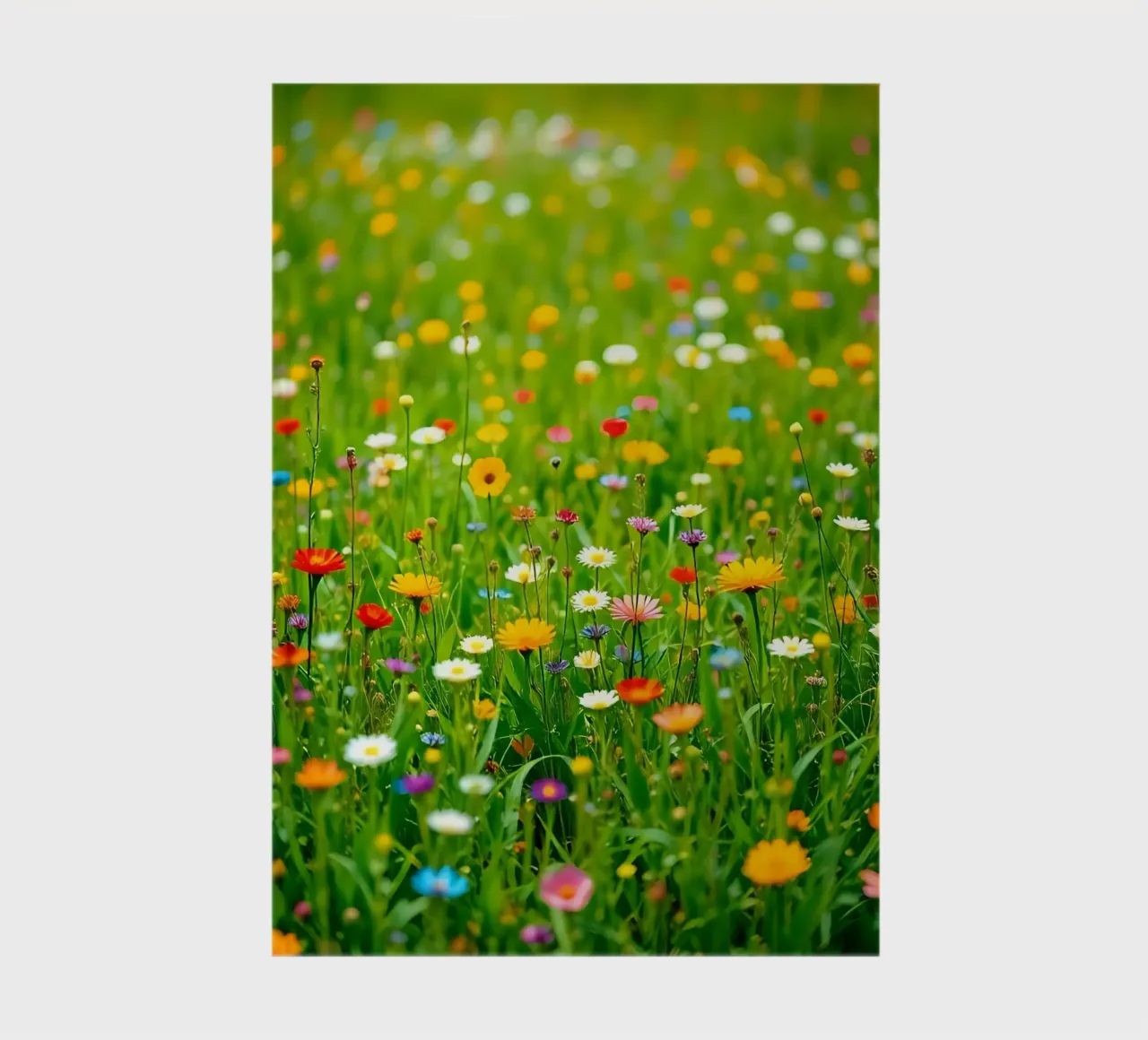 Flower meadow_style_A_3 notebook by Farb- und Blütenzauber by LK
