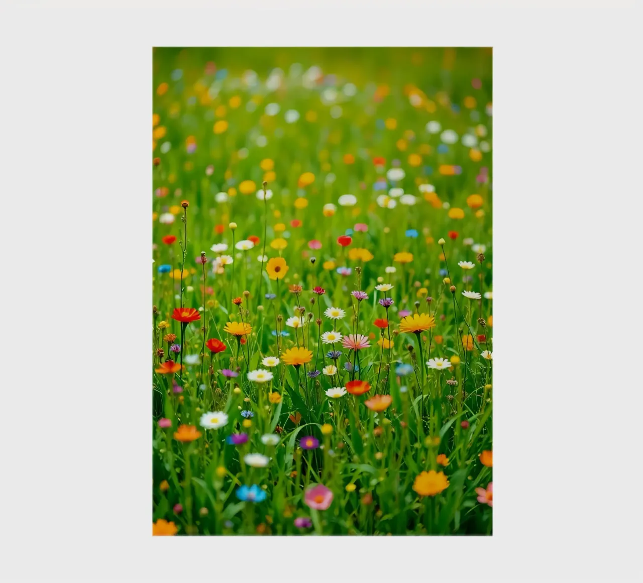 Flower meadow_style_A_3 notebook by Farb- und Blütenzauber by LK