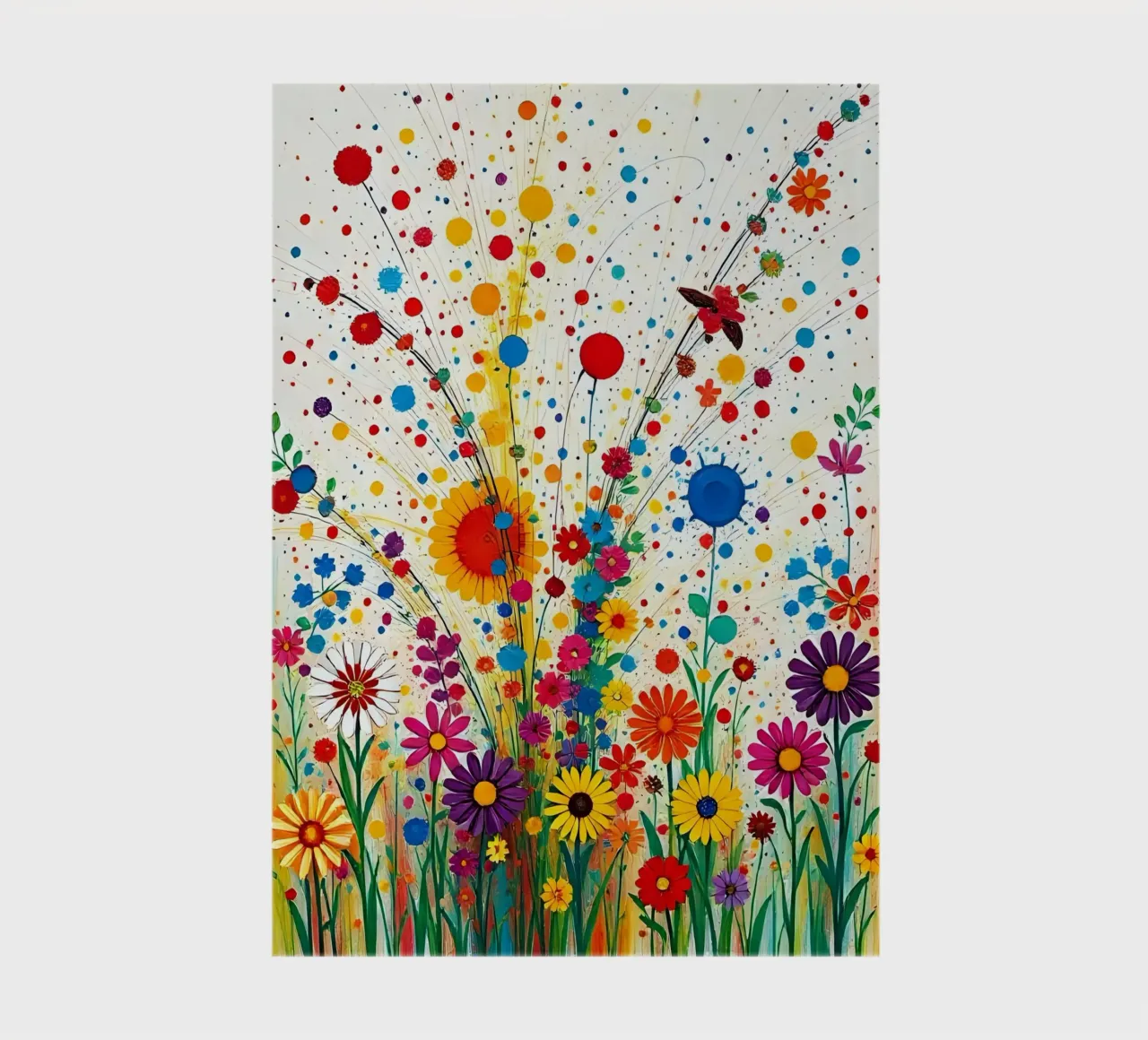 Flower meadow_style_B_1 notebook by Farb- und Blütenzauber by LK
