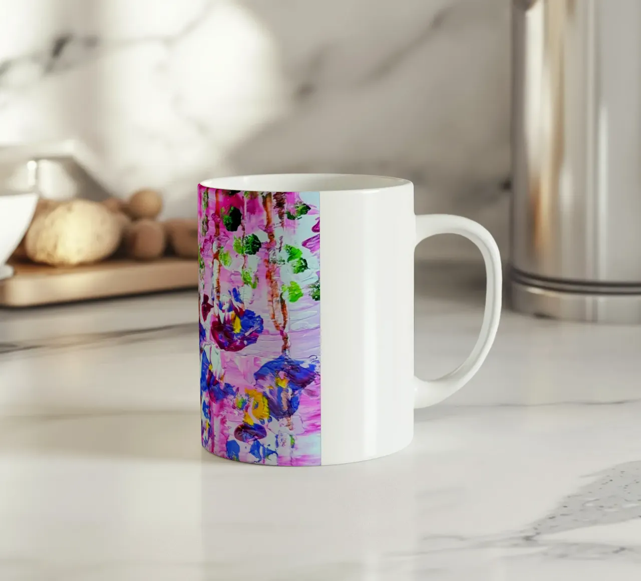 Blooming Season, upside down tazza in ceramica da sum2proveDesign
