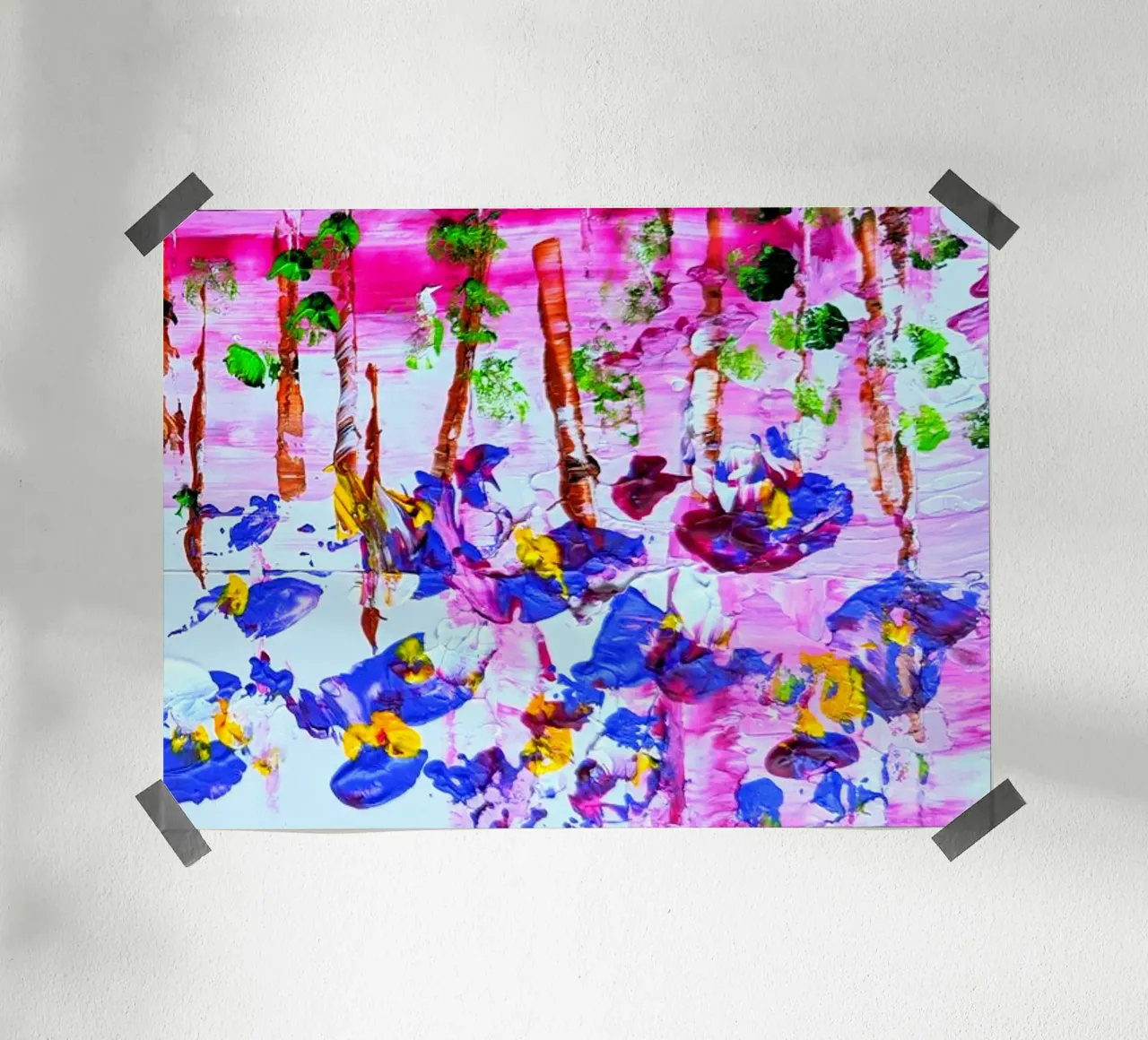 Blooming Season, upside down carta hahnemühle da sum2proveDesign