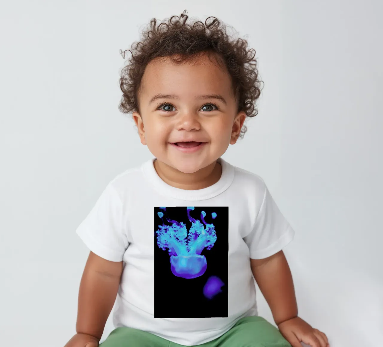 Floating Jellyfish maglietta neonato da Babett Schultze