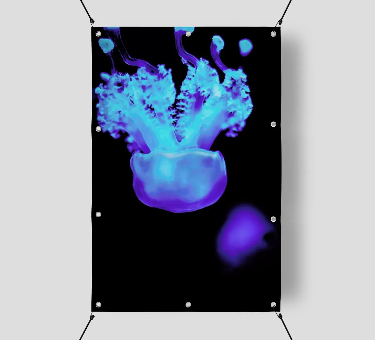 Floating Jellyfish telo in pvc da Babett Schultze