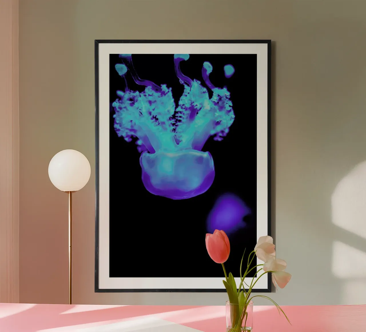 Floating Jellyfish carta hahnemühle da Babett Schultze