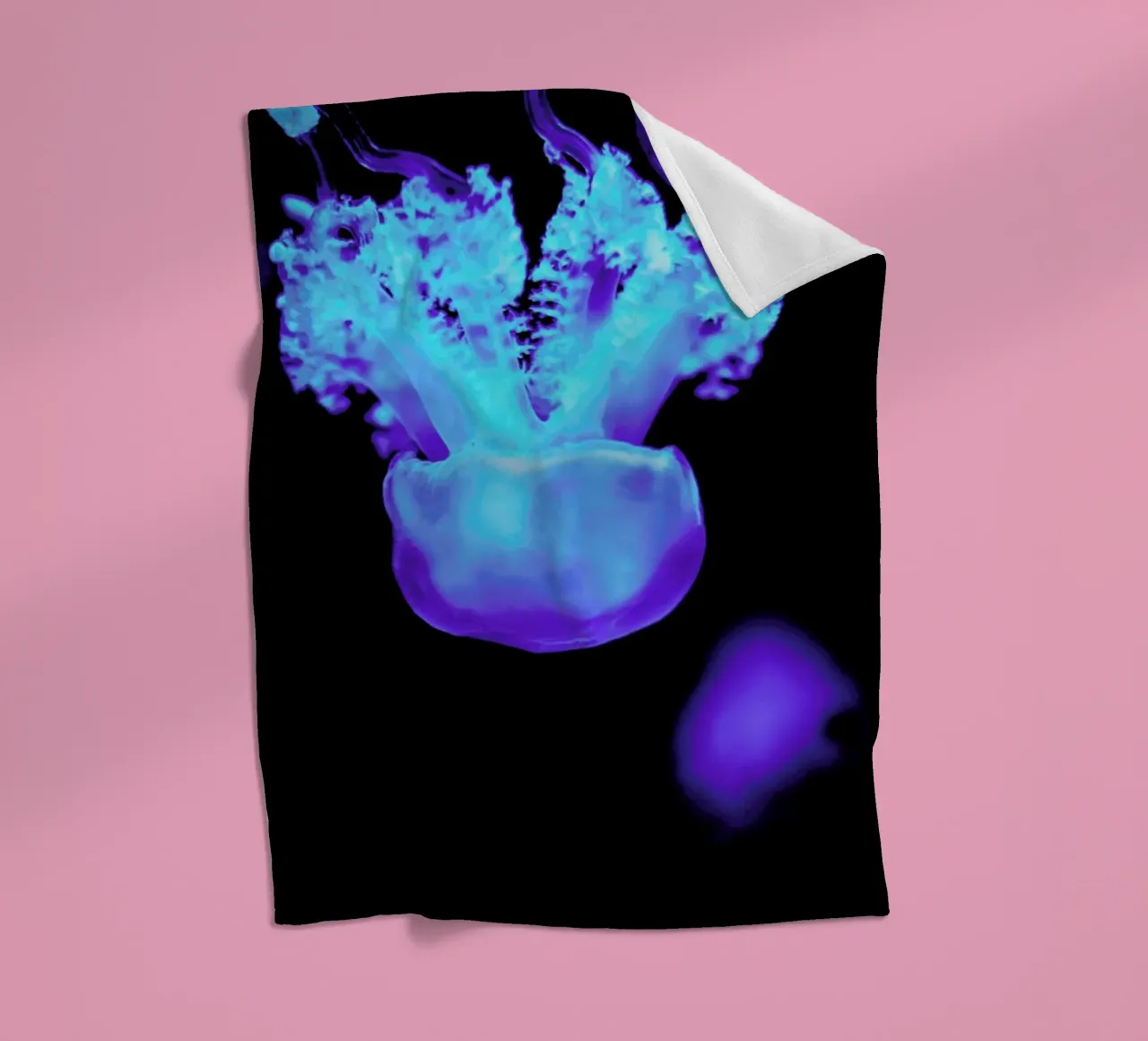 Floating Jellyfish coperta in pile da Babett Schultze