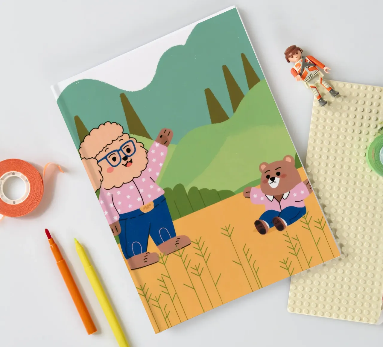 Joyful Field Play notebook by Timeless Huse