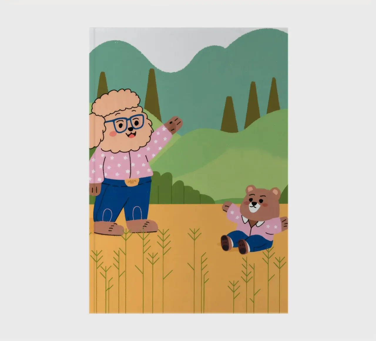Joyful Field Play notebook by Timeless Huse