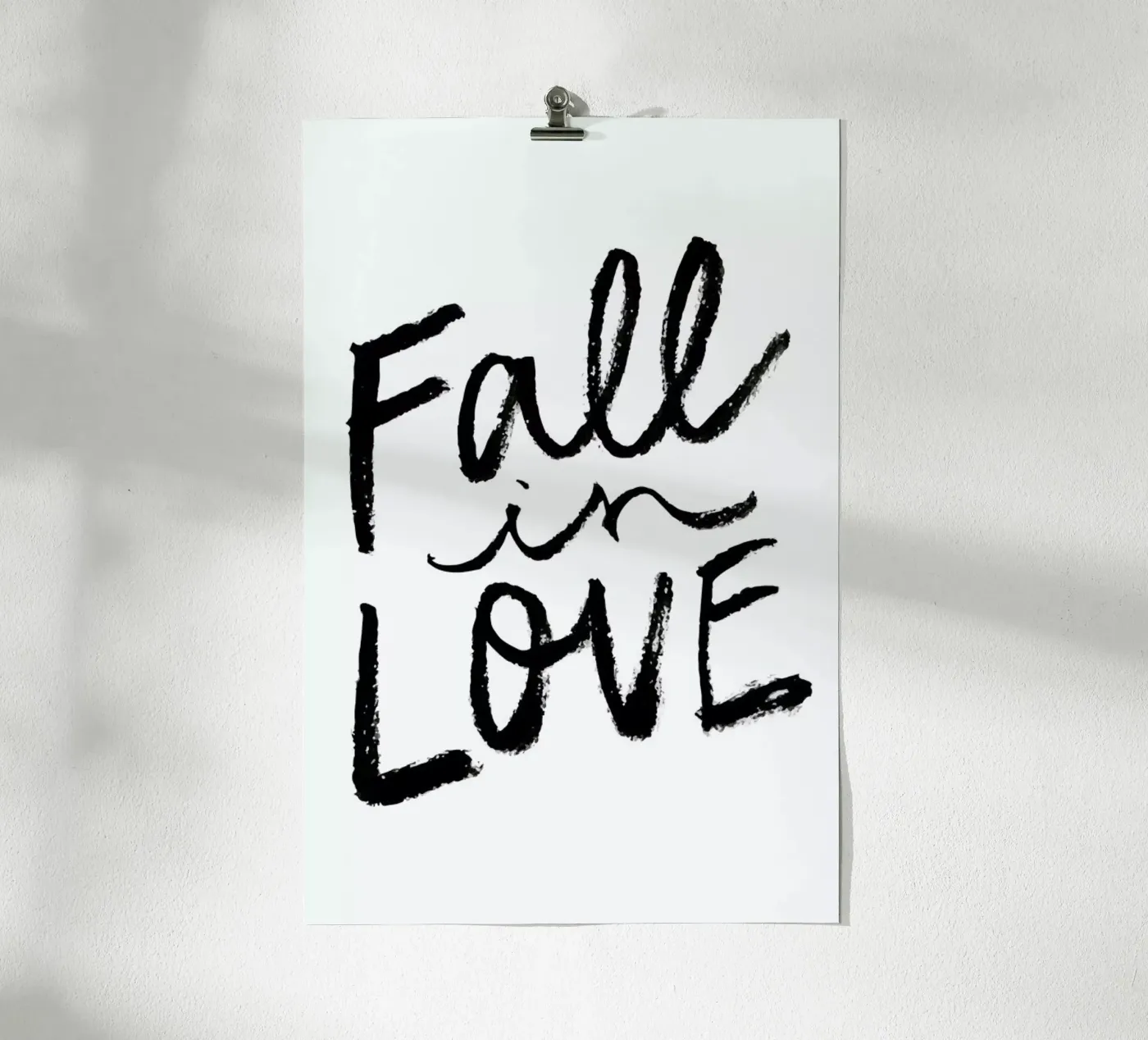 Fall In Love poster da Dead Language