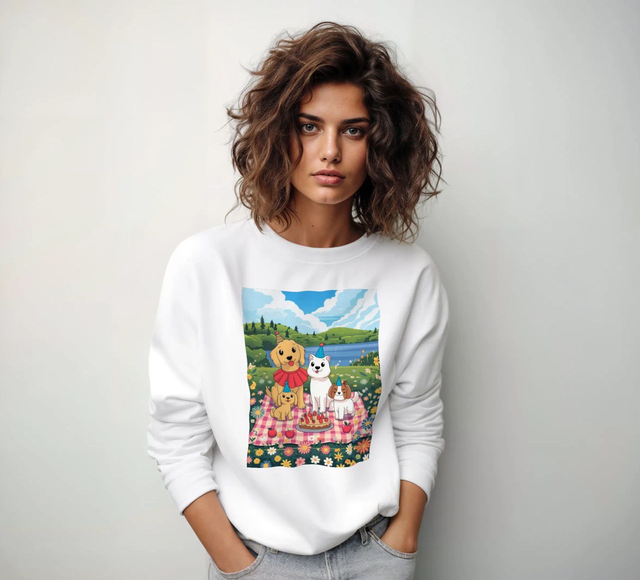 Un delizioso picnic felpa da Timeless Huse