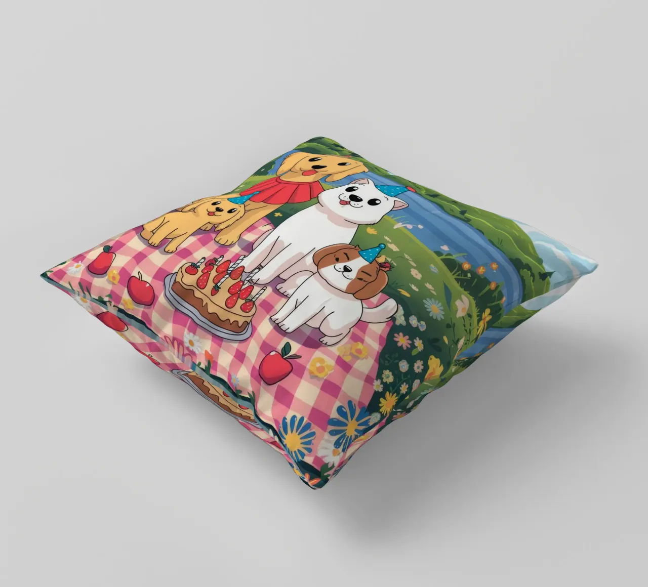 Un delizioso picnic cuscino da Timeless Huse