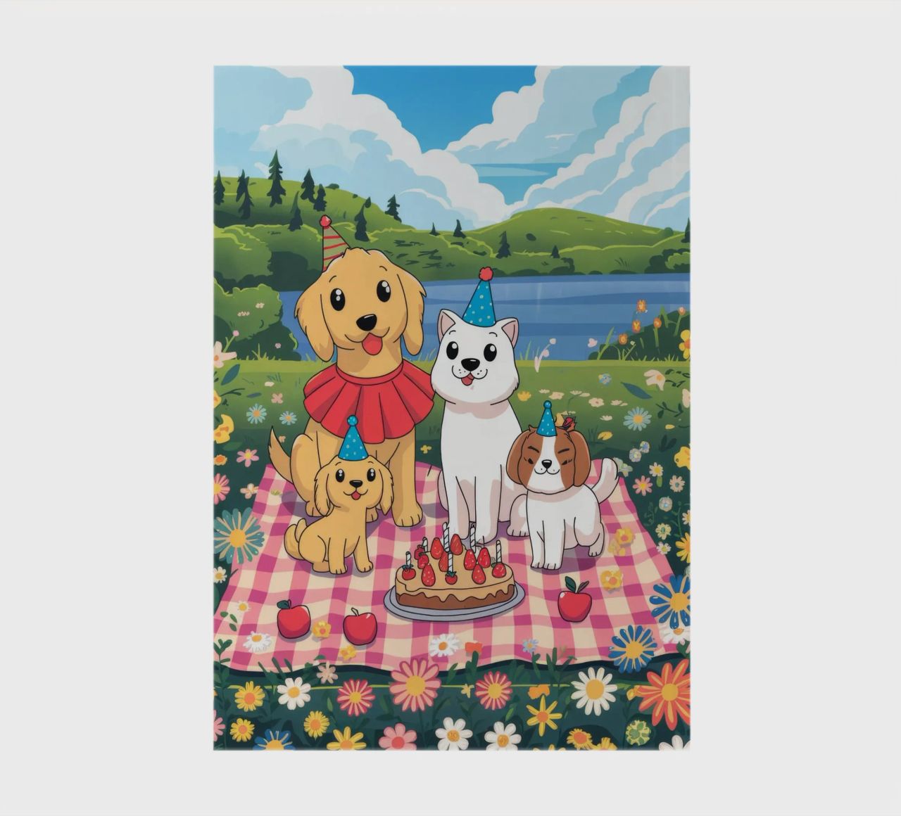 Delightful Picnic Party notebook by Timeless Huse
