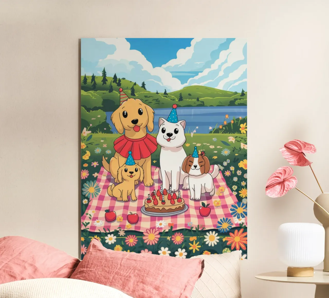 Un delizioso picnic alluminio dibond da Timeless Huse