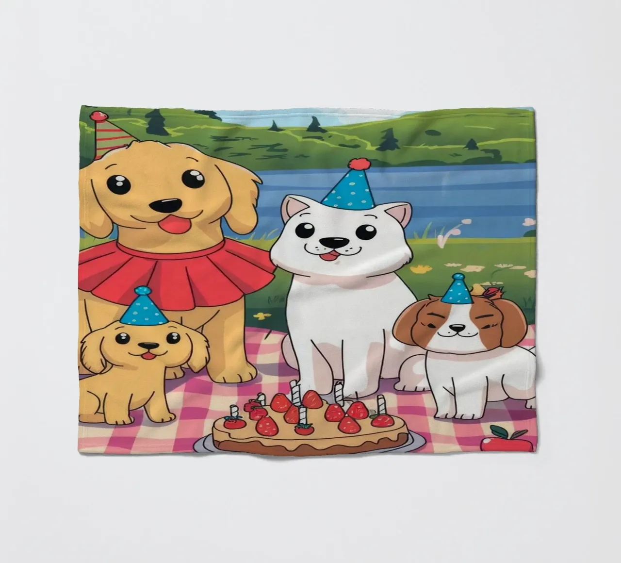 Un delizioso picnic coperta in pile da Timeless Huse