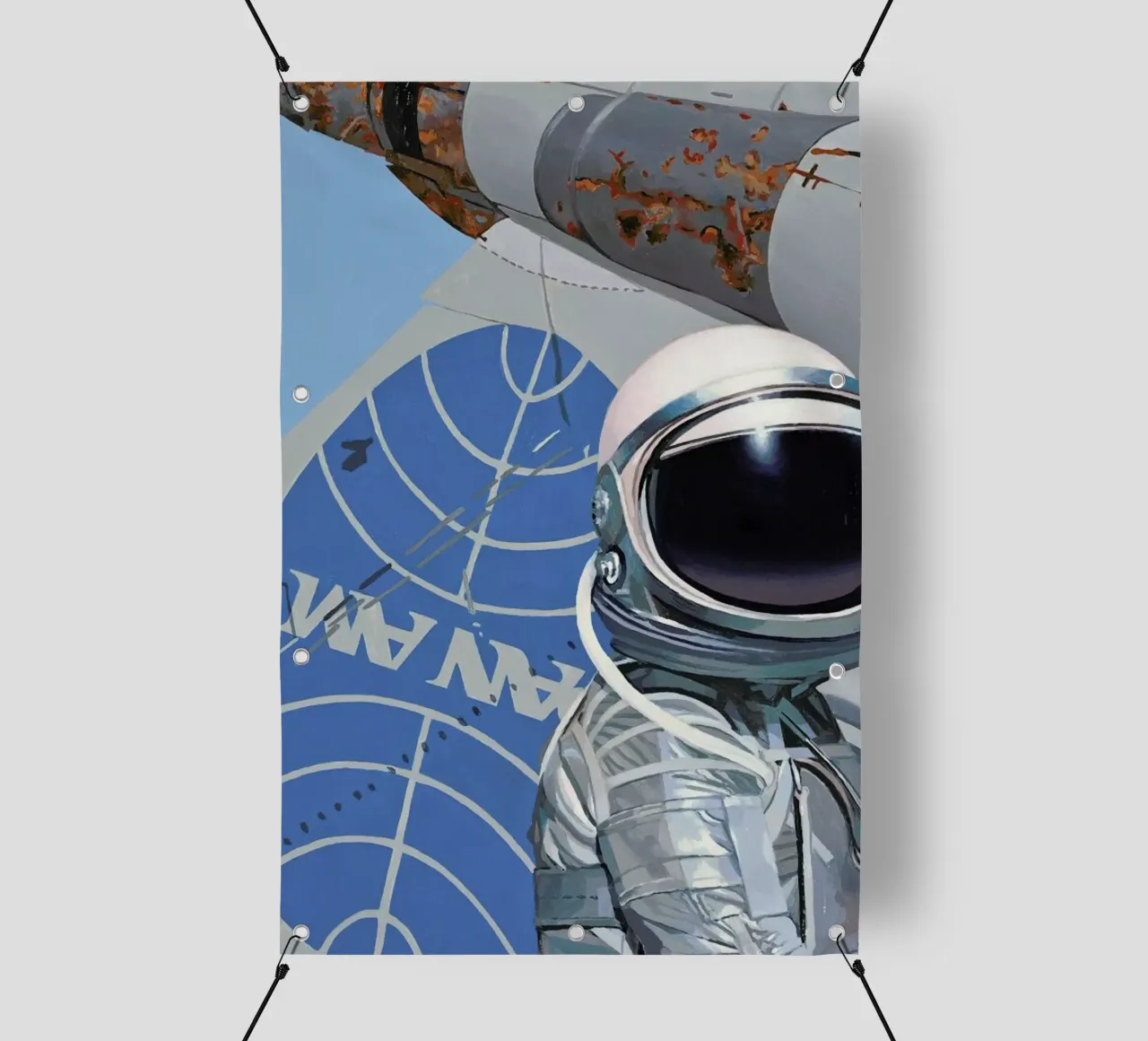 Pan Am telo in pvc da Scott Listfield