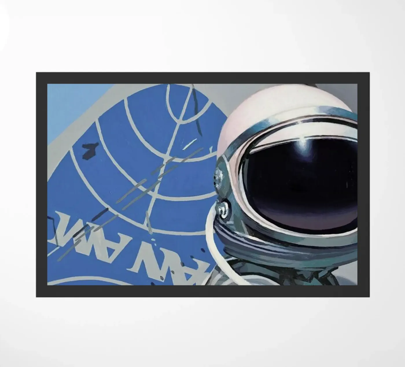 Pan Am doormat by Scott Listfield