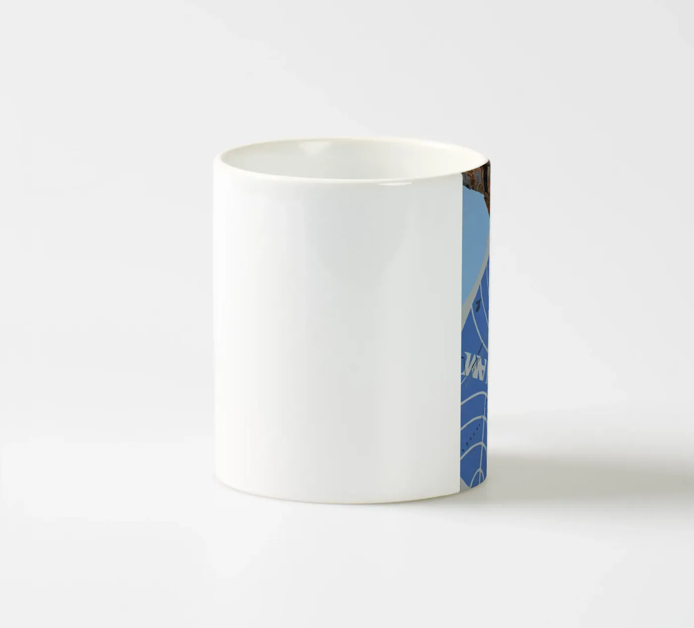 Pan Am ceramic mug by Scott Listfield