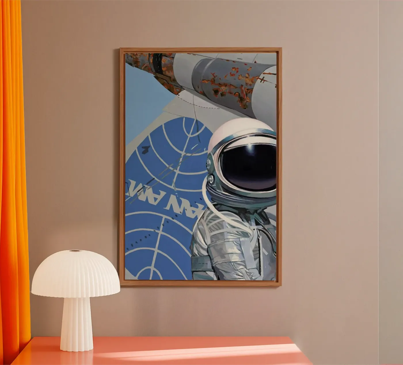 Pan Am forex plate by Scott Listfield