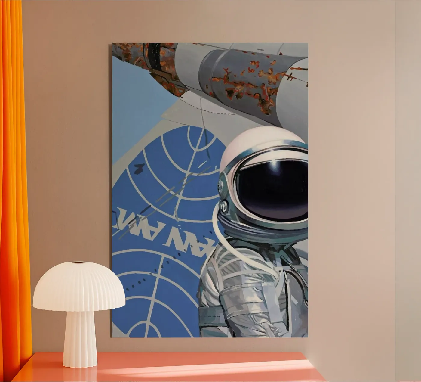 Pan Am forex plate by Scott Listfield