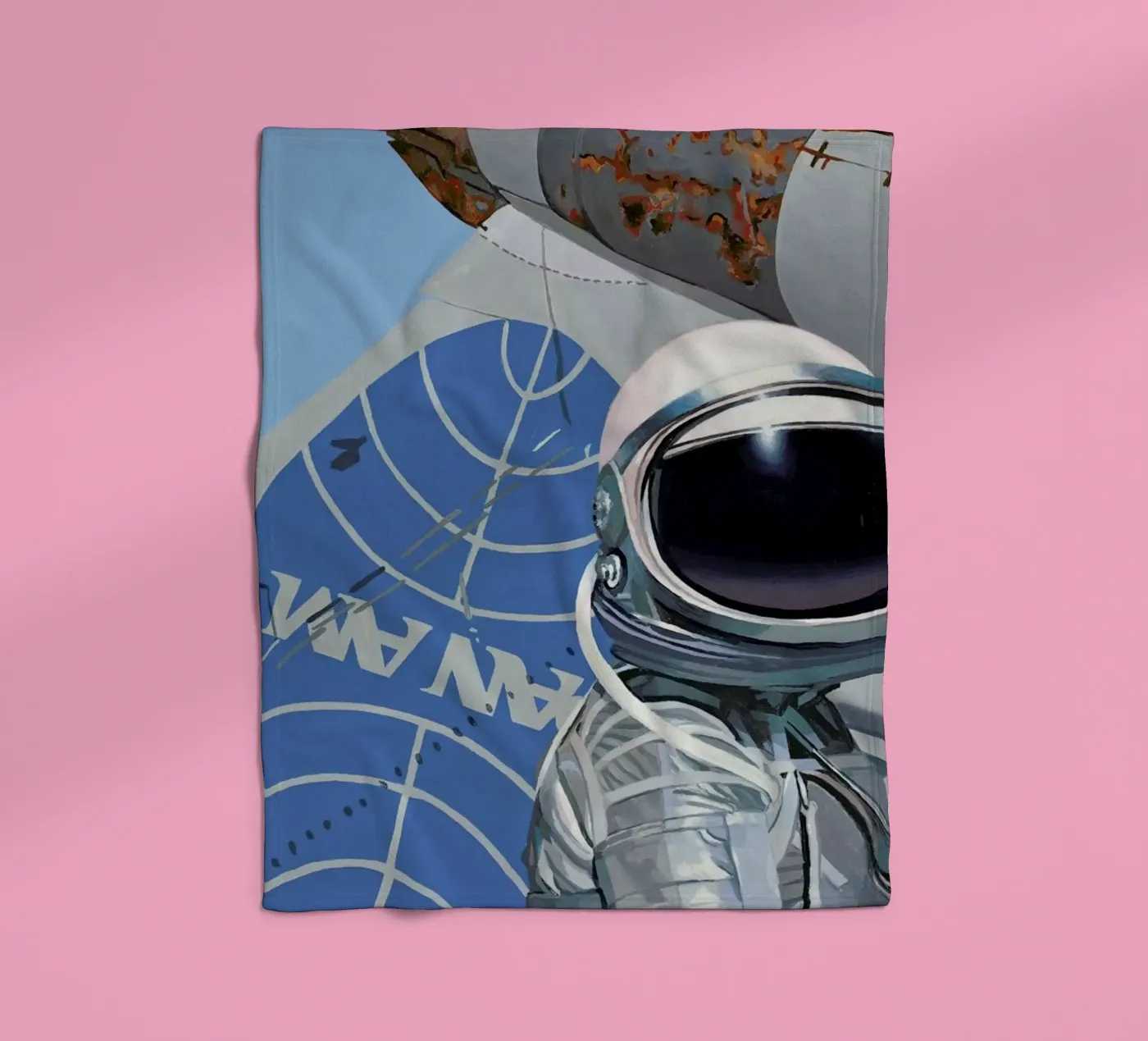 Pan Am fleecedeken van Scott Listfield