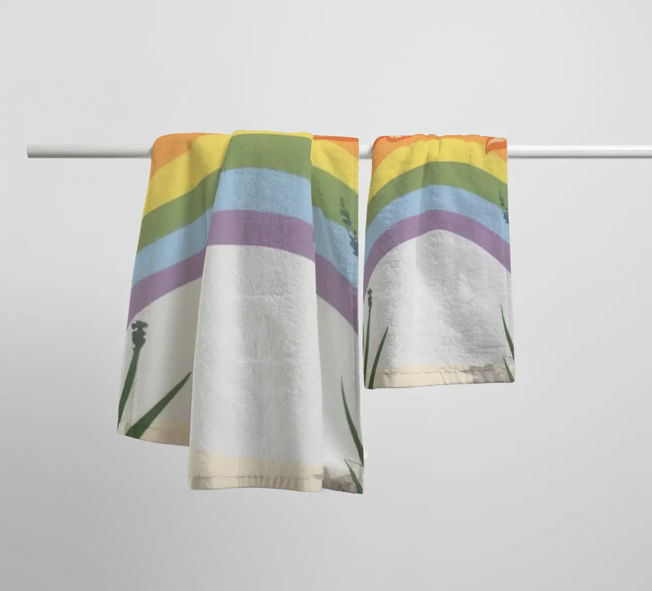 Enchanted Rainbow Path towel by Timeless Huse