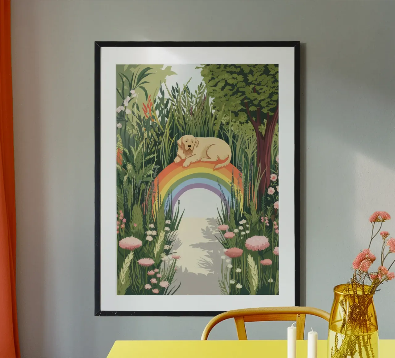 Enchanted Rainbow Path hahnemühle by Timeless Huse