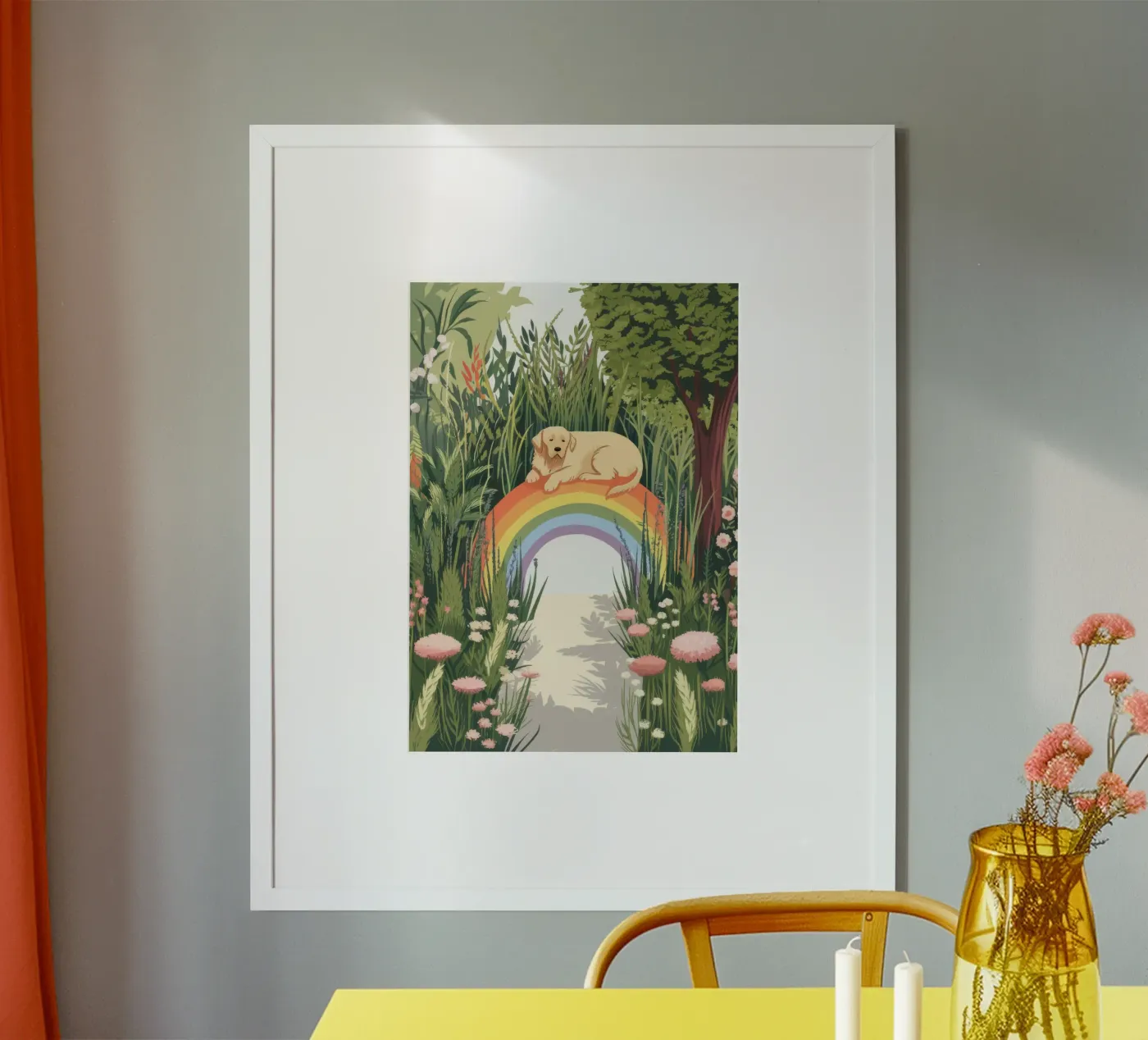 Enchanted Rainbow Path poster by Timeless Huse