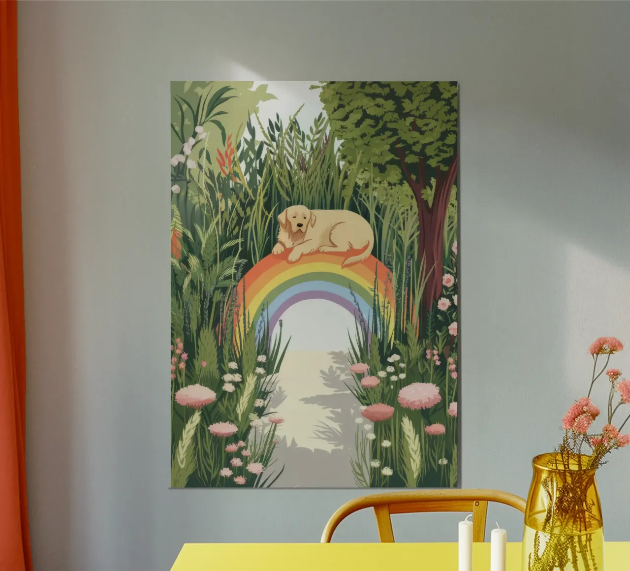 Enchanted Rainbow Path hahnemühle by Timeless Huse