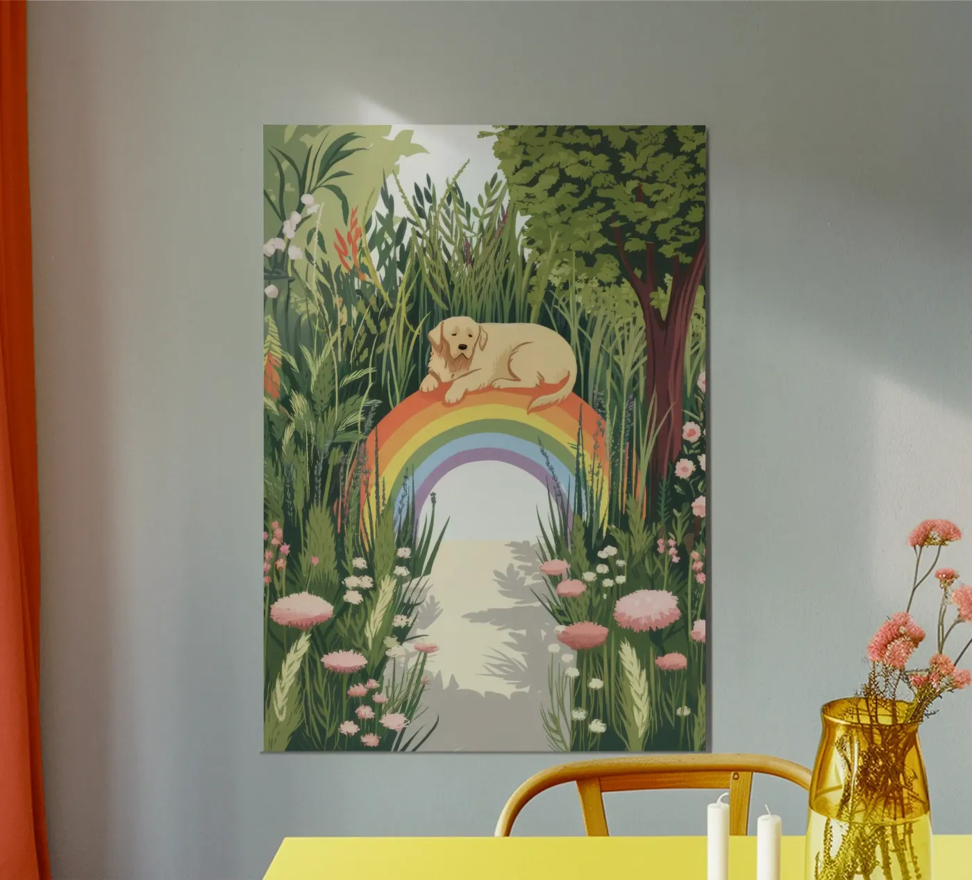 Enchanted Rainbow Path poster by Timeless Huse