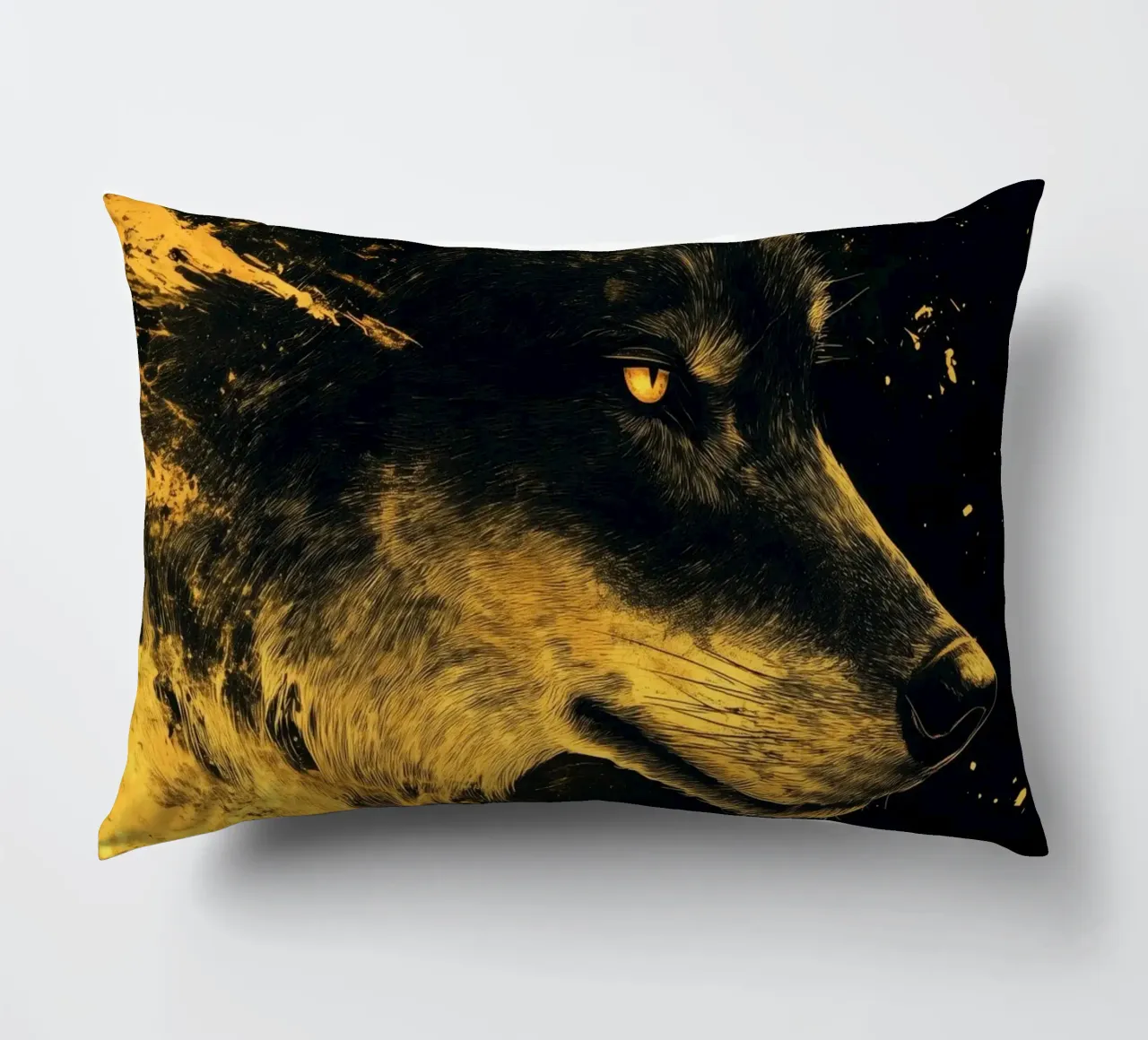 Lupo d'oro cuscino da Justyna Jaszke JBJart
