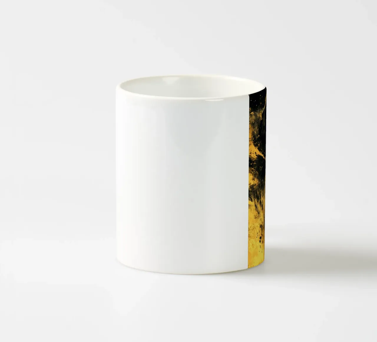 Lupo d'oro tazza in ceramica da Justyna Jaszke JBJart
