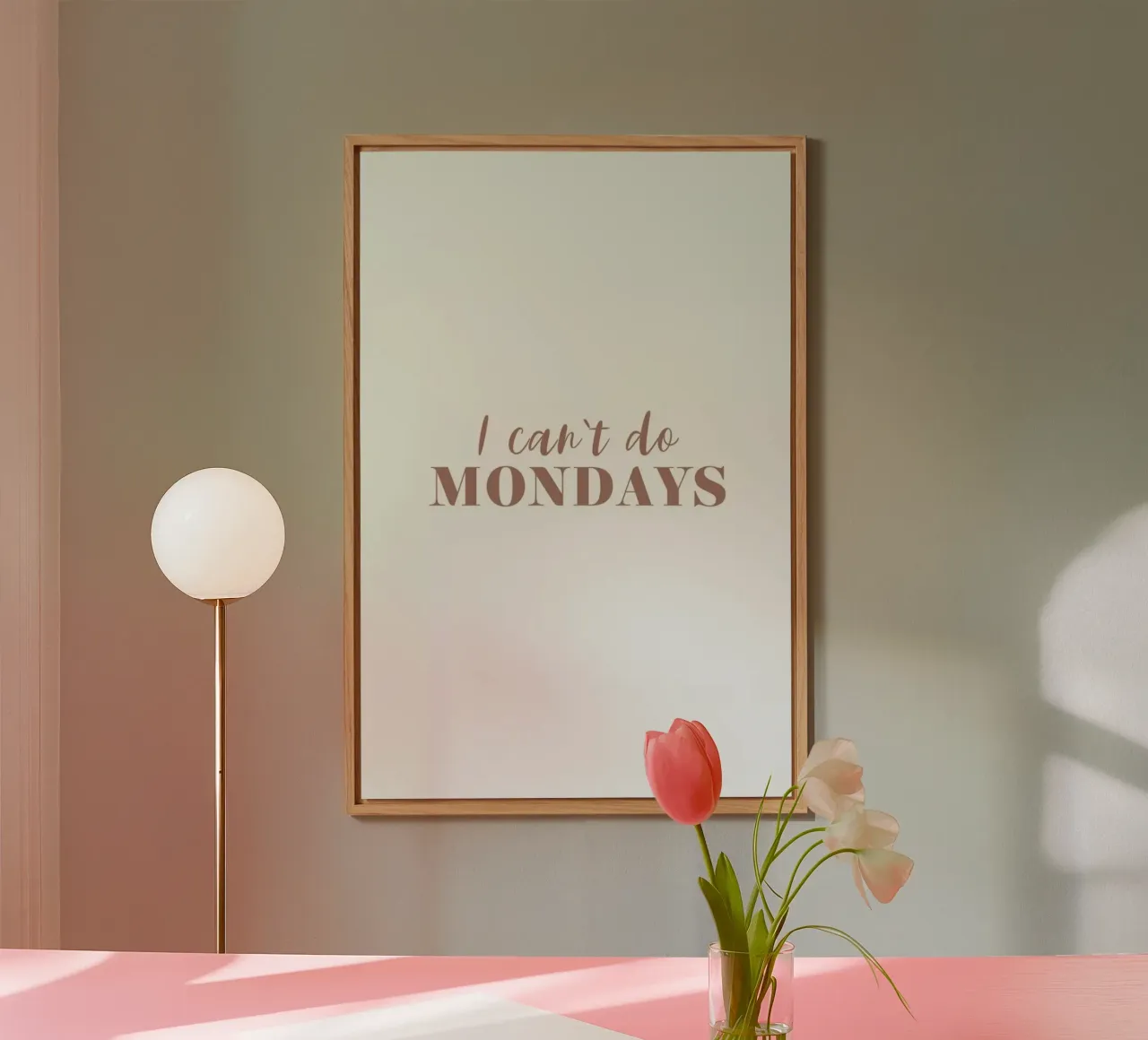 I can't do Mondays alluminio dibond da Ayleen