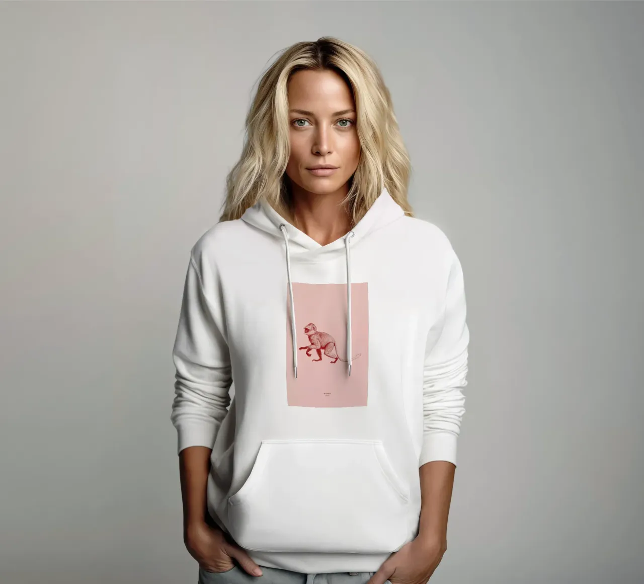 Monkey II felpa con cappuccio da Flora & Fauna