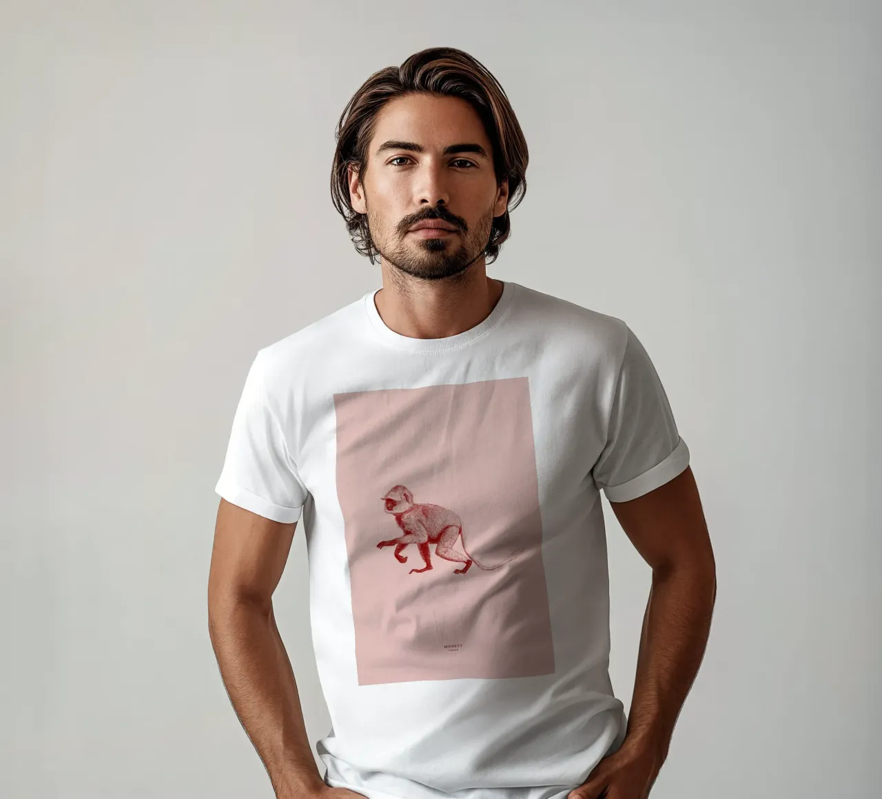 Monkey II t-shirt da Flora & Fauna