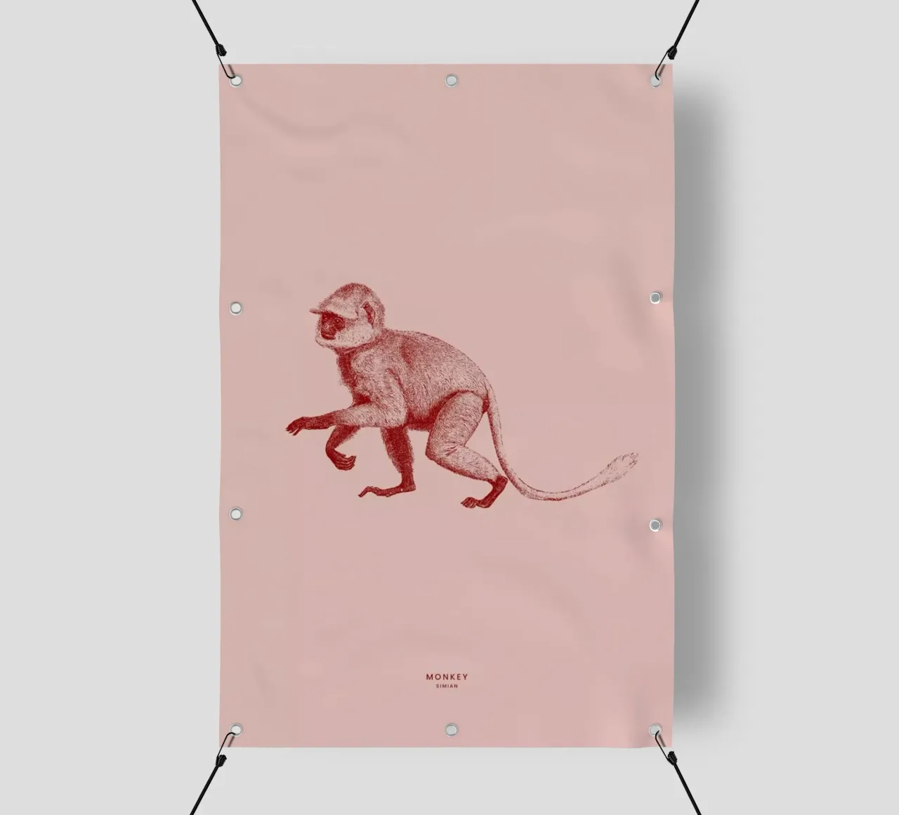 Monkey II telo in pvc da Flora & Fauna