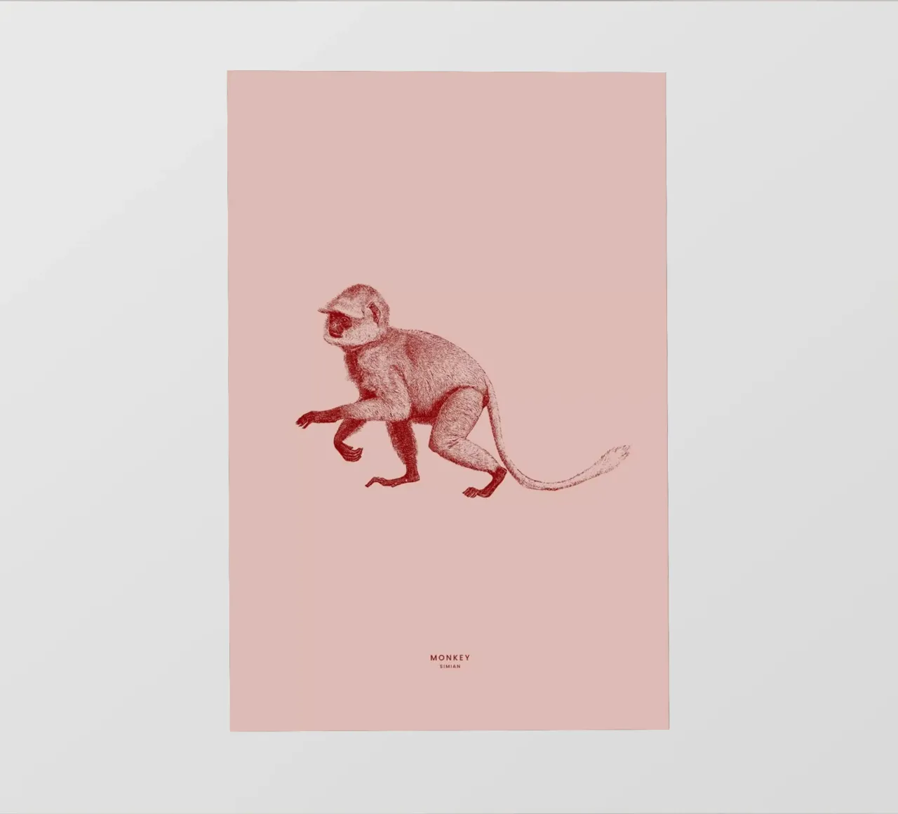 Monkey II telo in pvc da Flora & Fauna