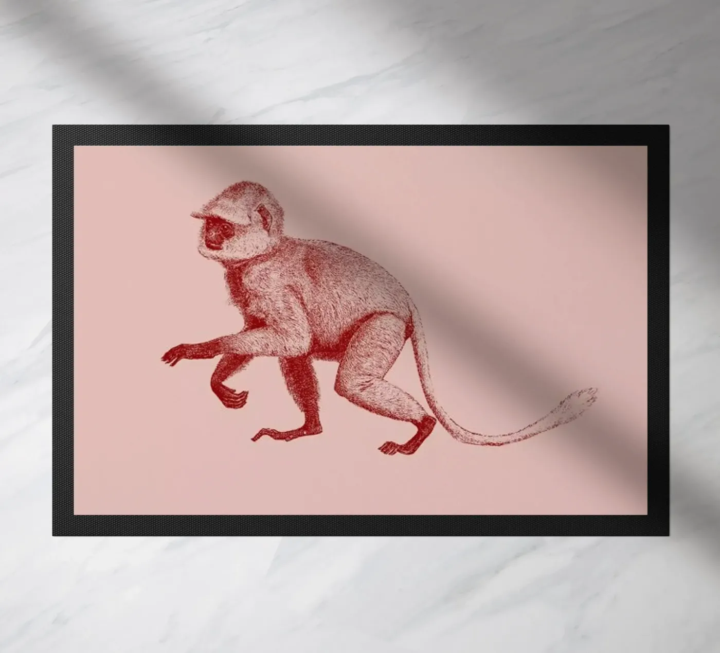 Monkey II deurmat van Flora & Fauna