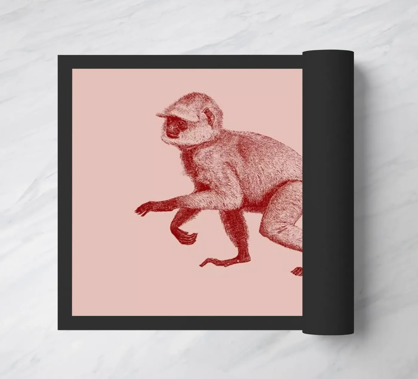 Monkey II deurmat van Flora & Fauna