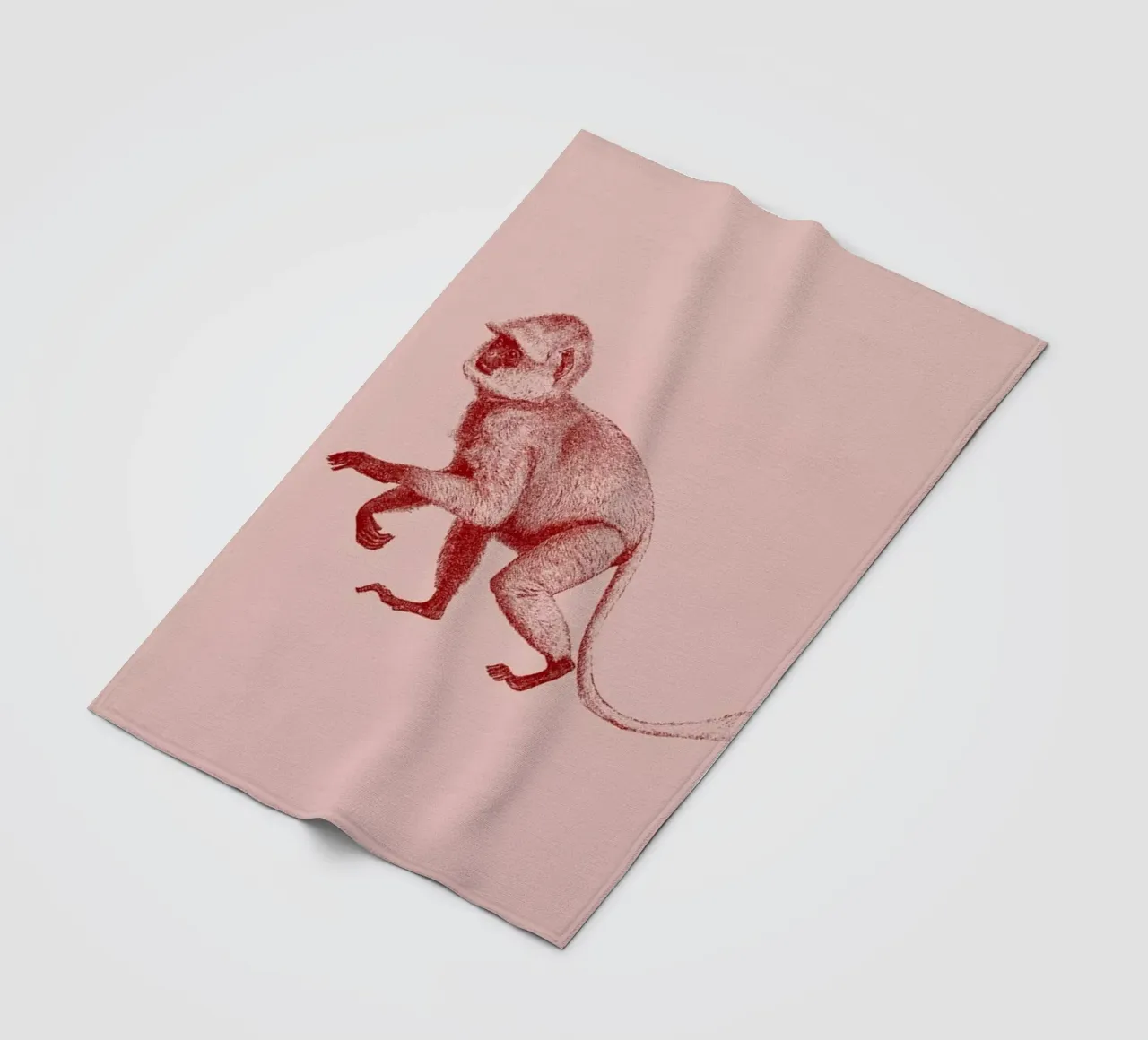 Monkey II Fleecedecke von Flora & Fauna